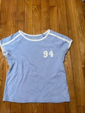 art class Light Blue Short Sleeve Tee with White Trim and '94 Patch